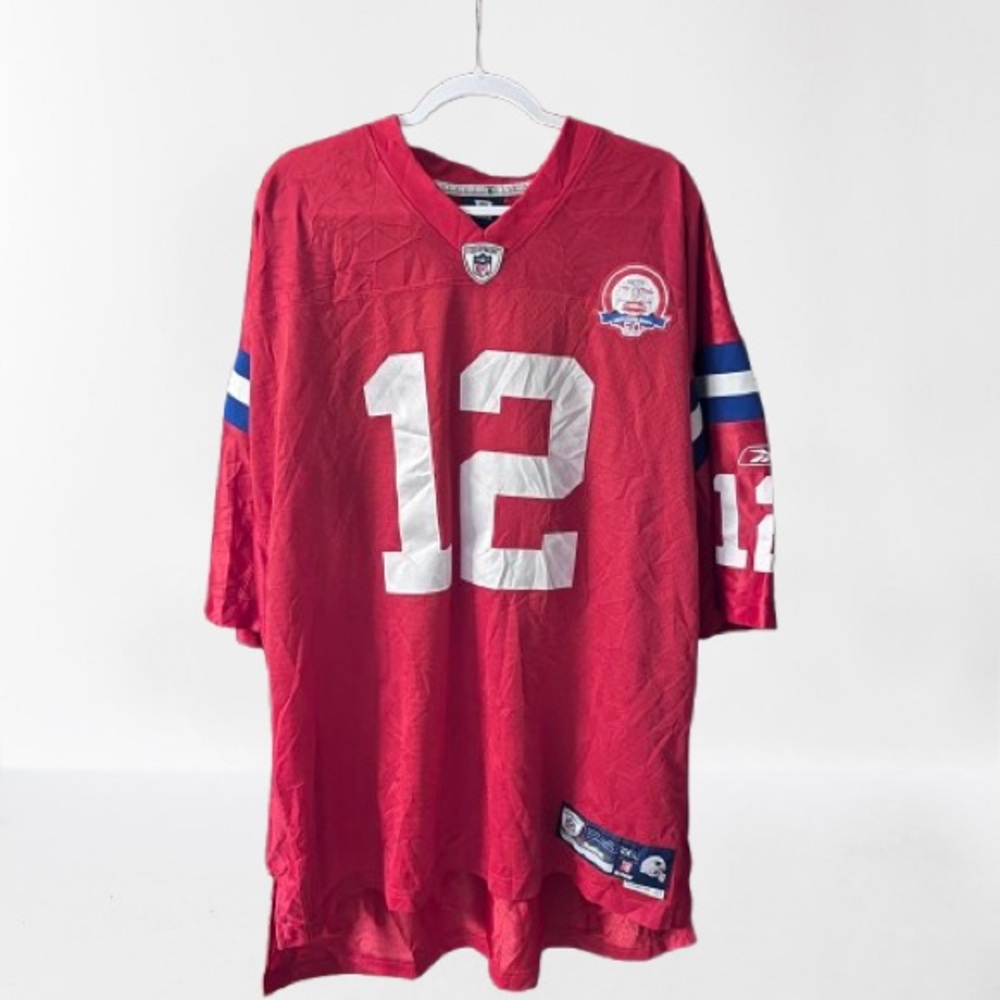 Vintage Rare Tom Brady New England Patriots AFL 50th Anniversary Jersey